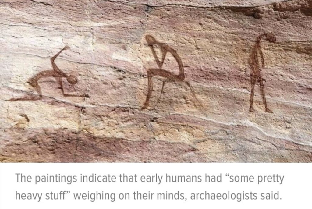 Early humans watched their fires