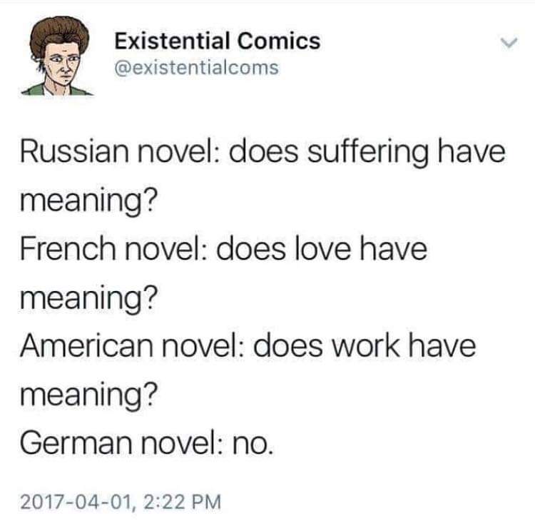 Russian novel. Экзистенциальный гугл.